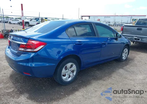 2014 Honda Civic Lx из США, поврежденный, VIN 19XFB2F59EE079878